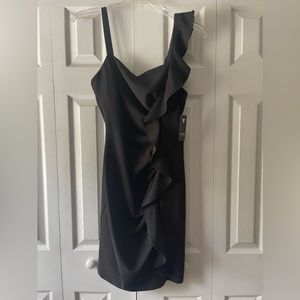 Guess bodycon ruffle dress